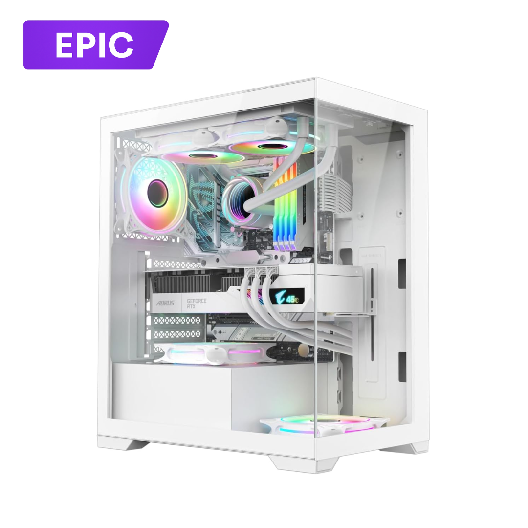 N1 W: "Wraith" - Ryzen 5 7500F - RX 9060XT 16GB - 240mm AIO Cooler - 32GB RAM - 2TB SSD - B650 WI-FI - Windows 11