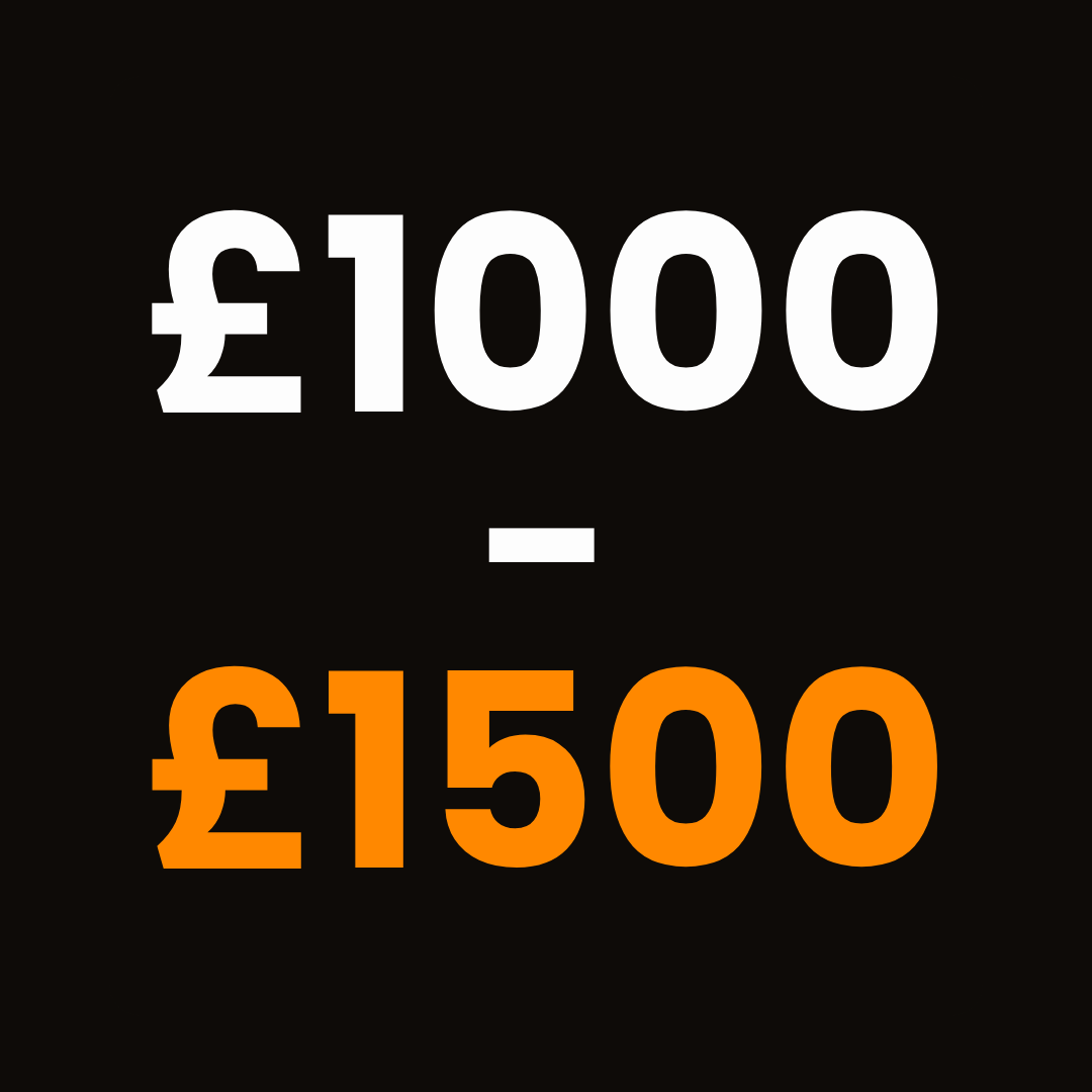 £1000 - £1500