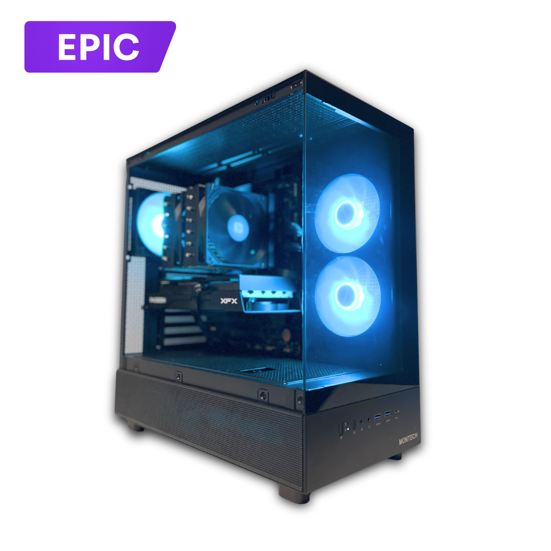 R3: "The Meta" - Ryzen 5 7600X - RX 9060XT 16GB - 32GB RAM - 1TB SSD - B650 Wi-Fi - Windows 11