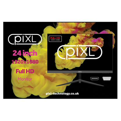 piXL 24" 100Hz Full HD (1080p) Gaming Monitor