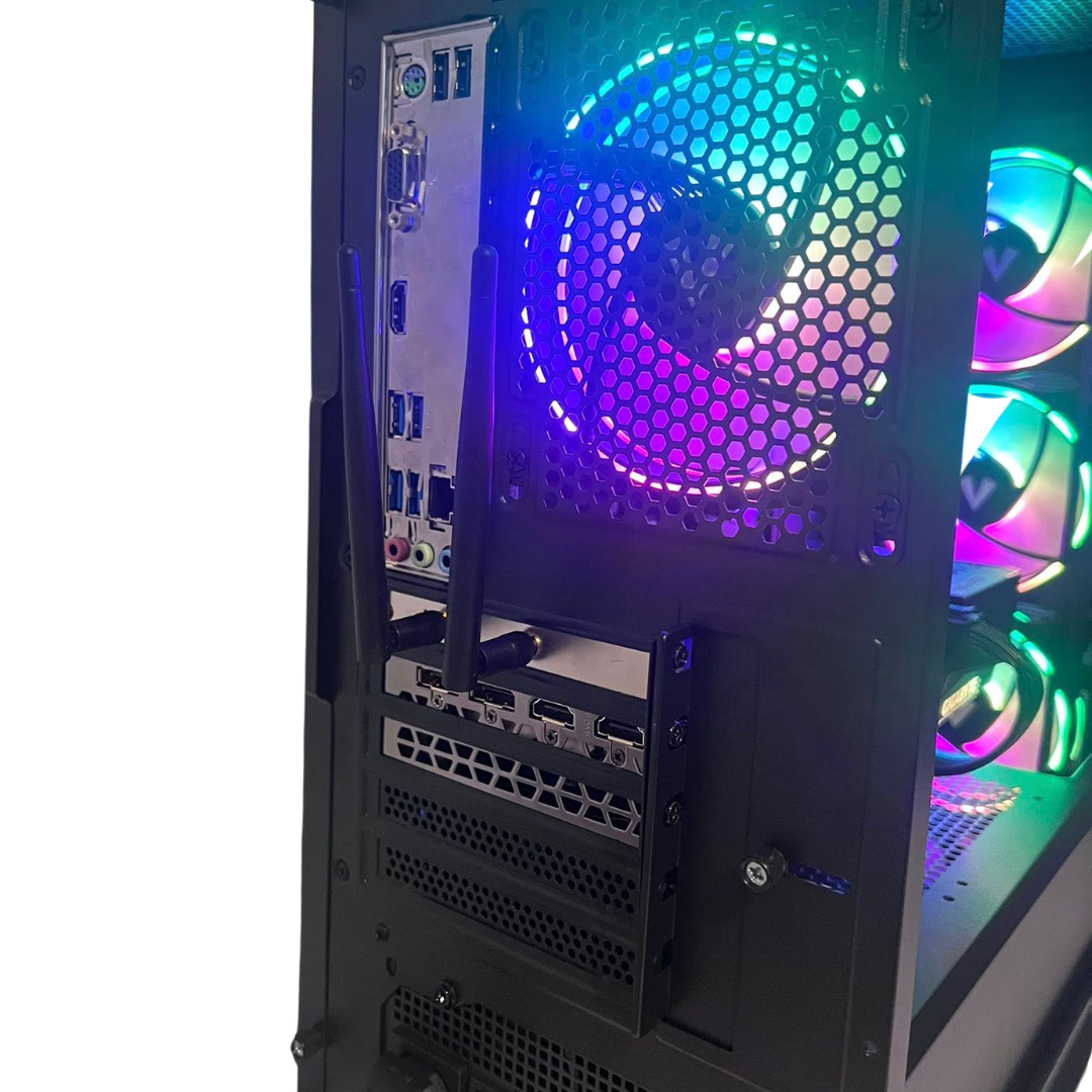 "Glass Cannon": Ryzen 5 8400F - Nvidia RTX 5060 8GB - 32GB RAM - 1TB SSD - B650m Wi-Fi - Windows 11 Home