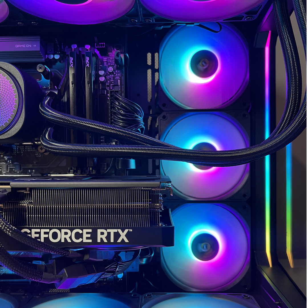 "The Molten Core": Ryzen 7 9800X3D - Nvidia RTX 5070 Ti 16GB - 360mm AIO - 32GB RAM - 1TB SSD - B850 Wi-Fi - Windows 11 Home