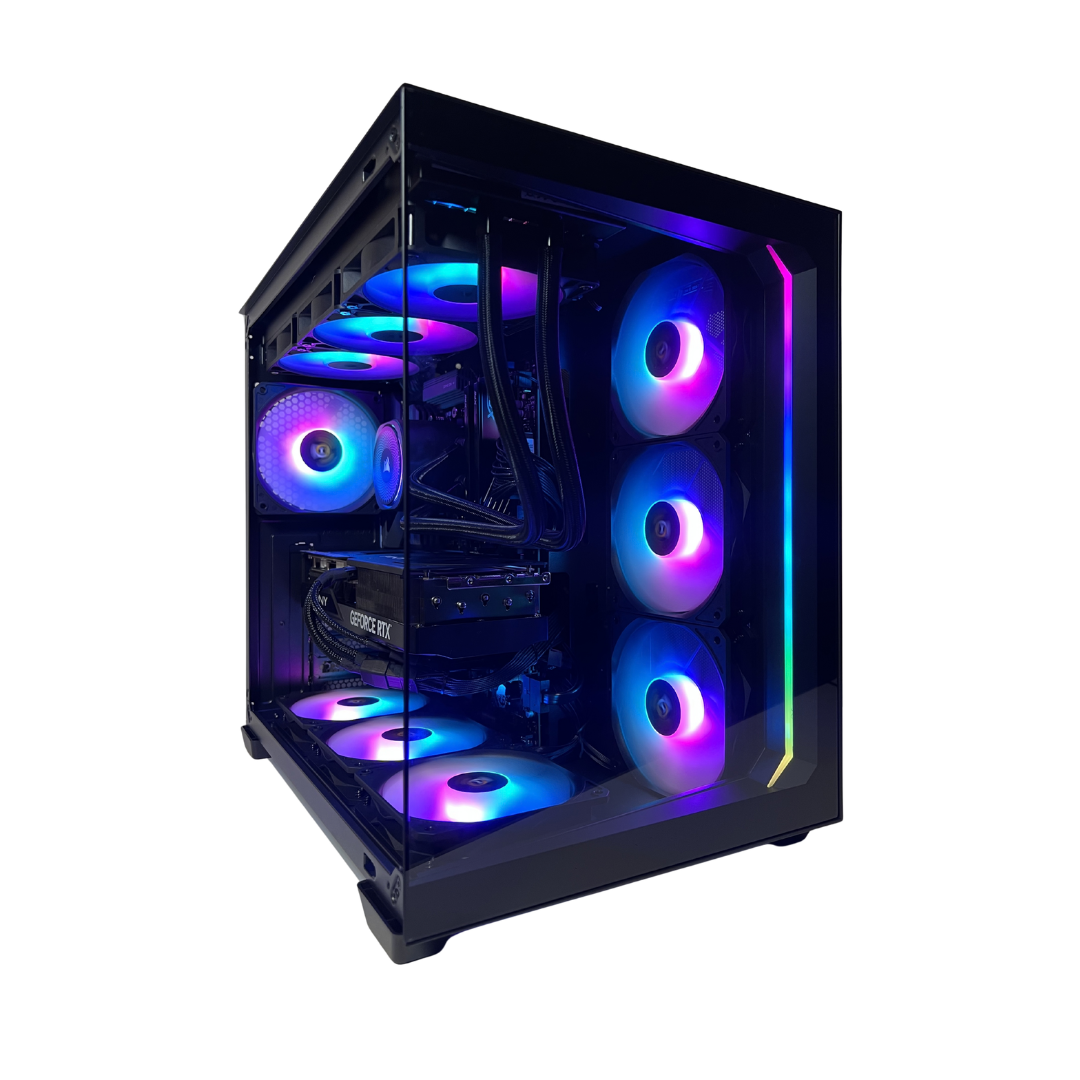 "The Molten Core": Ryzen 7 9800X3D - Nvidia RTX 5070 Ti 16GB - 360mm AIO - 32GB RAM - 1TB SSD - B850 Wi-Fi - Windows 11 Home