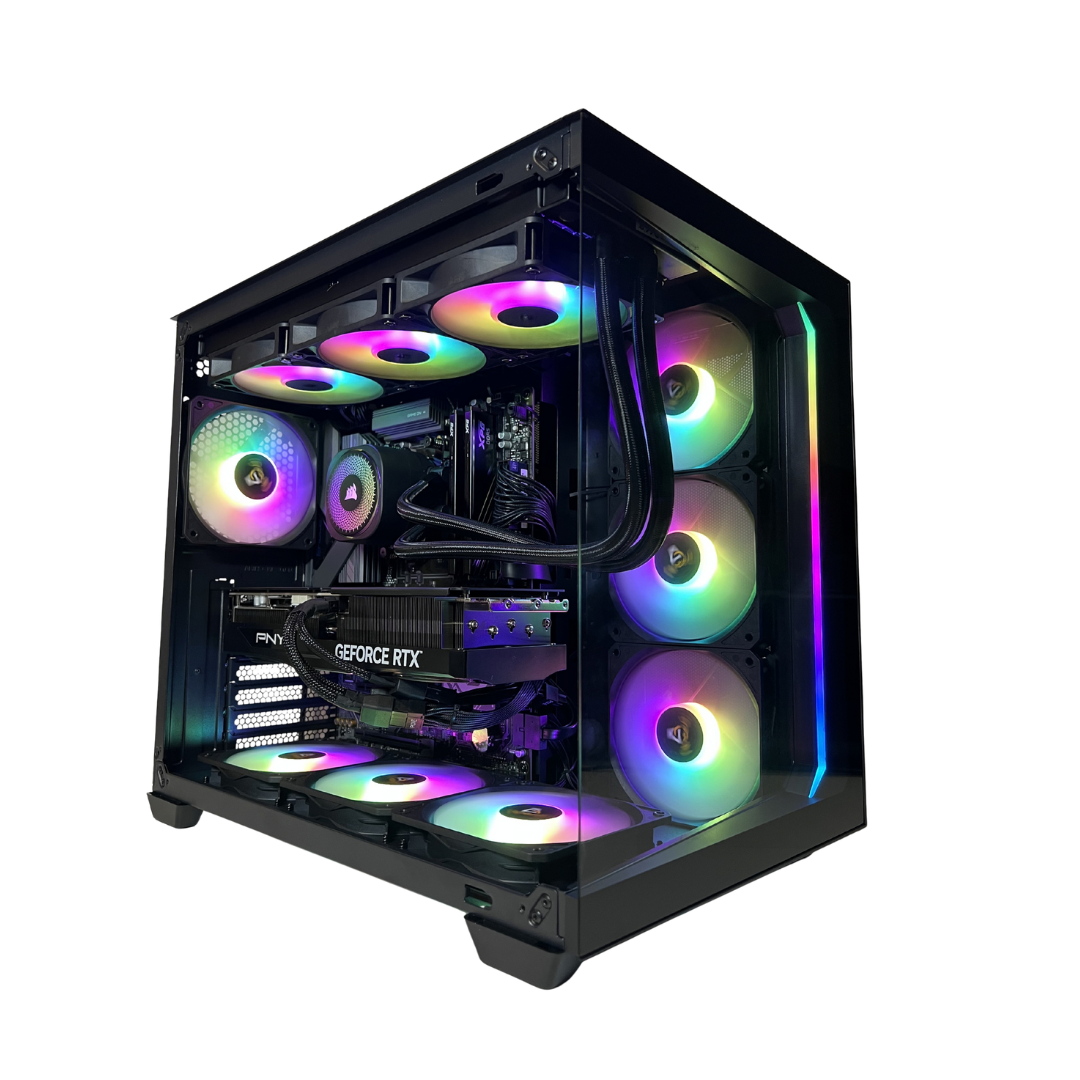 "The Molten Core": Ryzen 7 9800X3D - Nvidia RTX 5070 Ti 16GB - 360mm AIO - 32GB RAM - 1TB SSD - B850 Wi-Fi - Windows 11 Home